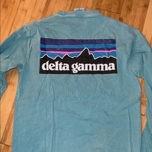 Vintage Delta Gamma Pocket Longsleeve
